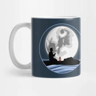 Cowboy Under the Moon (Joe Versus the Volcano) Mug